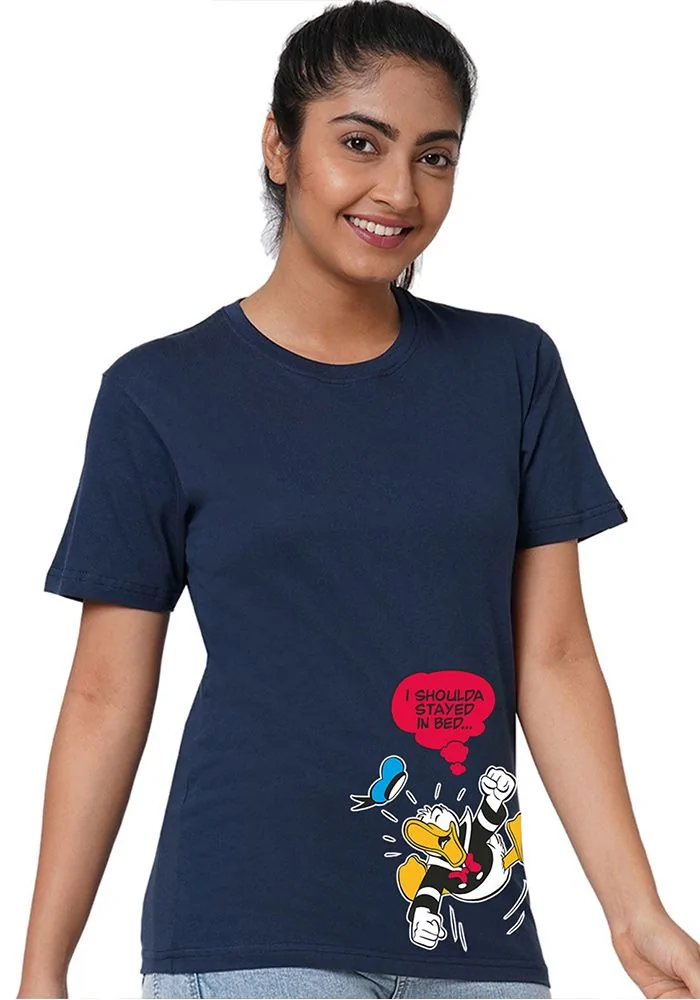 I Should Stayed Donald Duck Women Tshirt