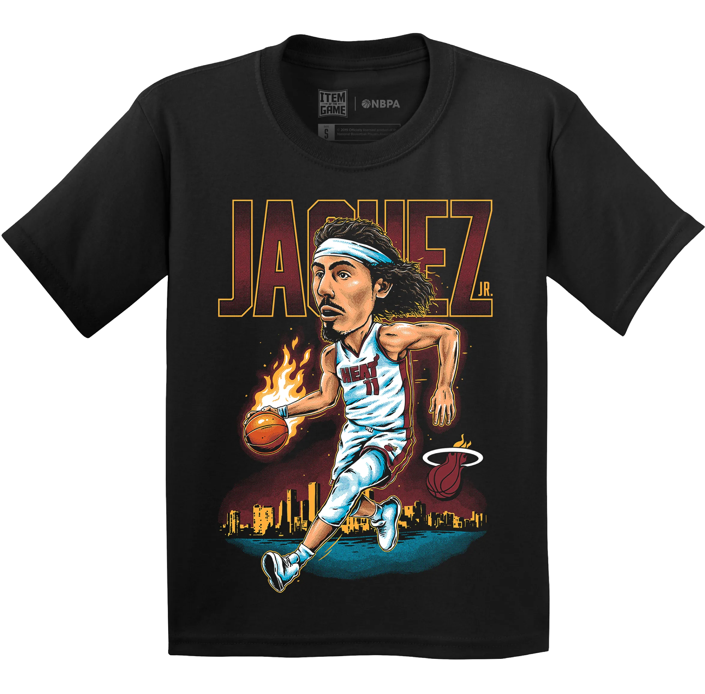 Jaime Jaquez Jr. Miami HEAT City View Youth Tee