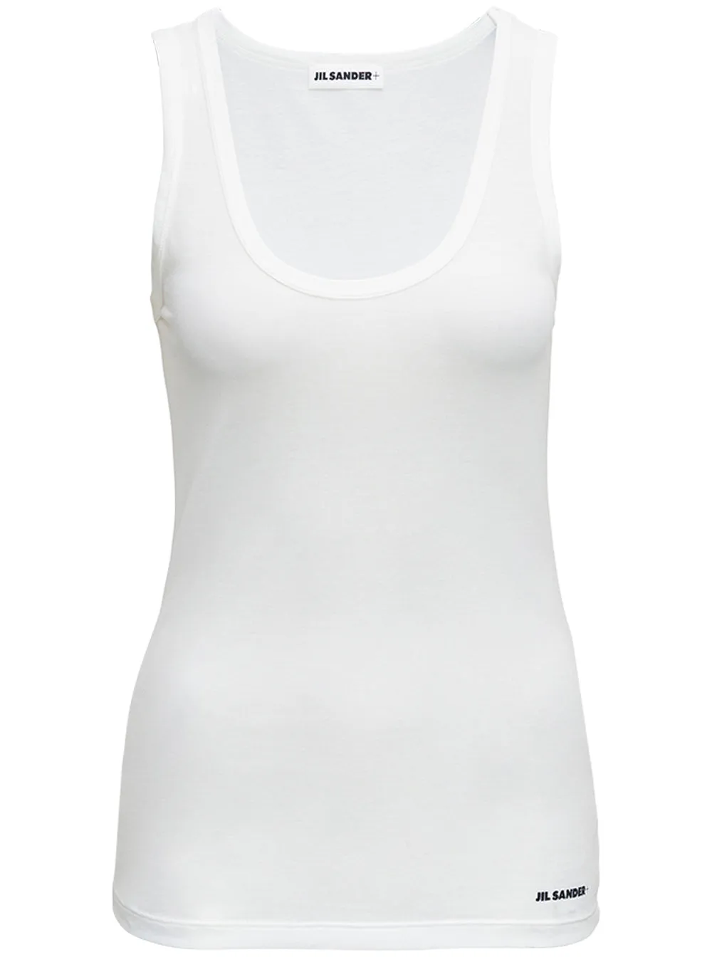 Jil Sander+ Logo Printed Sleeveless Tank Top