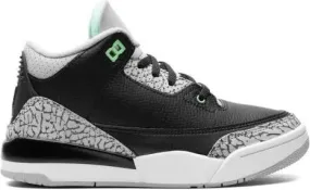 Jordan Kids Air Jordan 3 leather sneakers Black