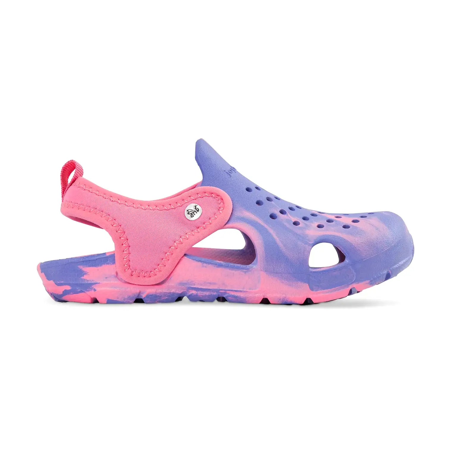 Joybees Blue Iris/Soft Pink Toddler Creek Sandal