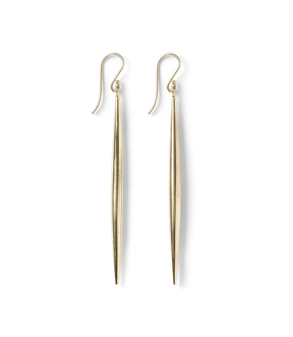 Kenyan Brass Earrings