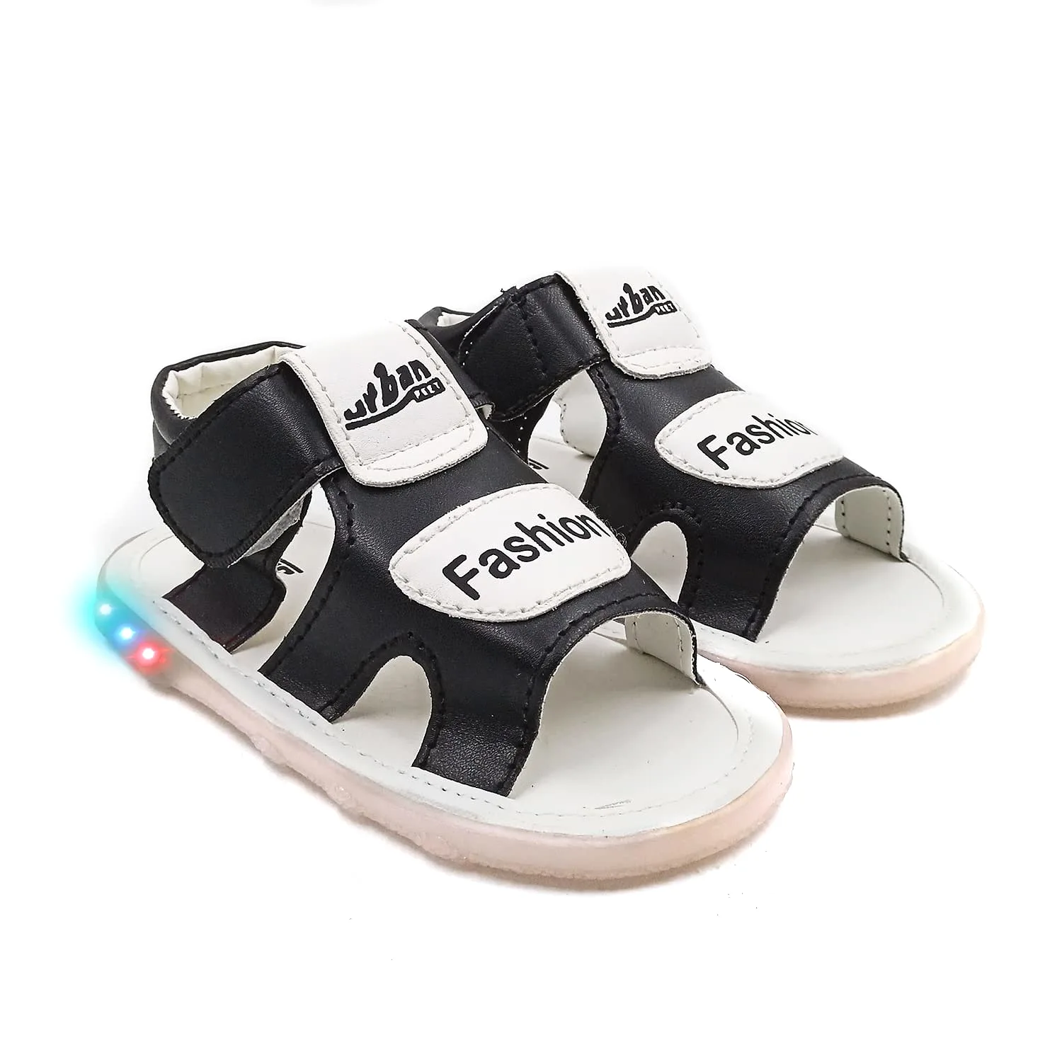 LED Floaters Sandals Combo | Black & White (Qnty 2)