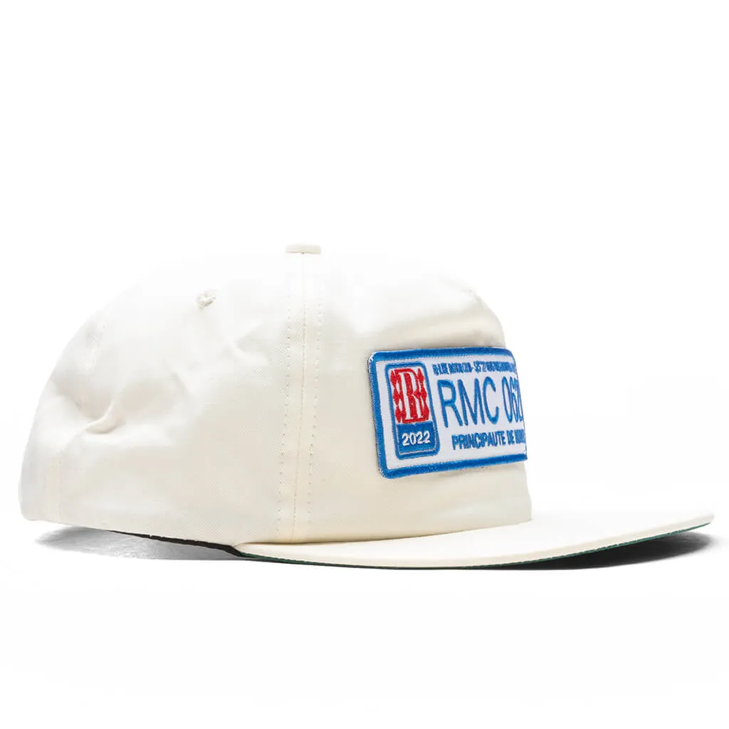 License Plate Hat - Creme