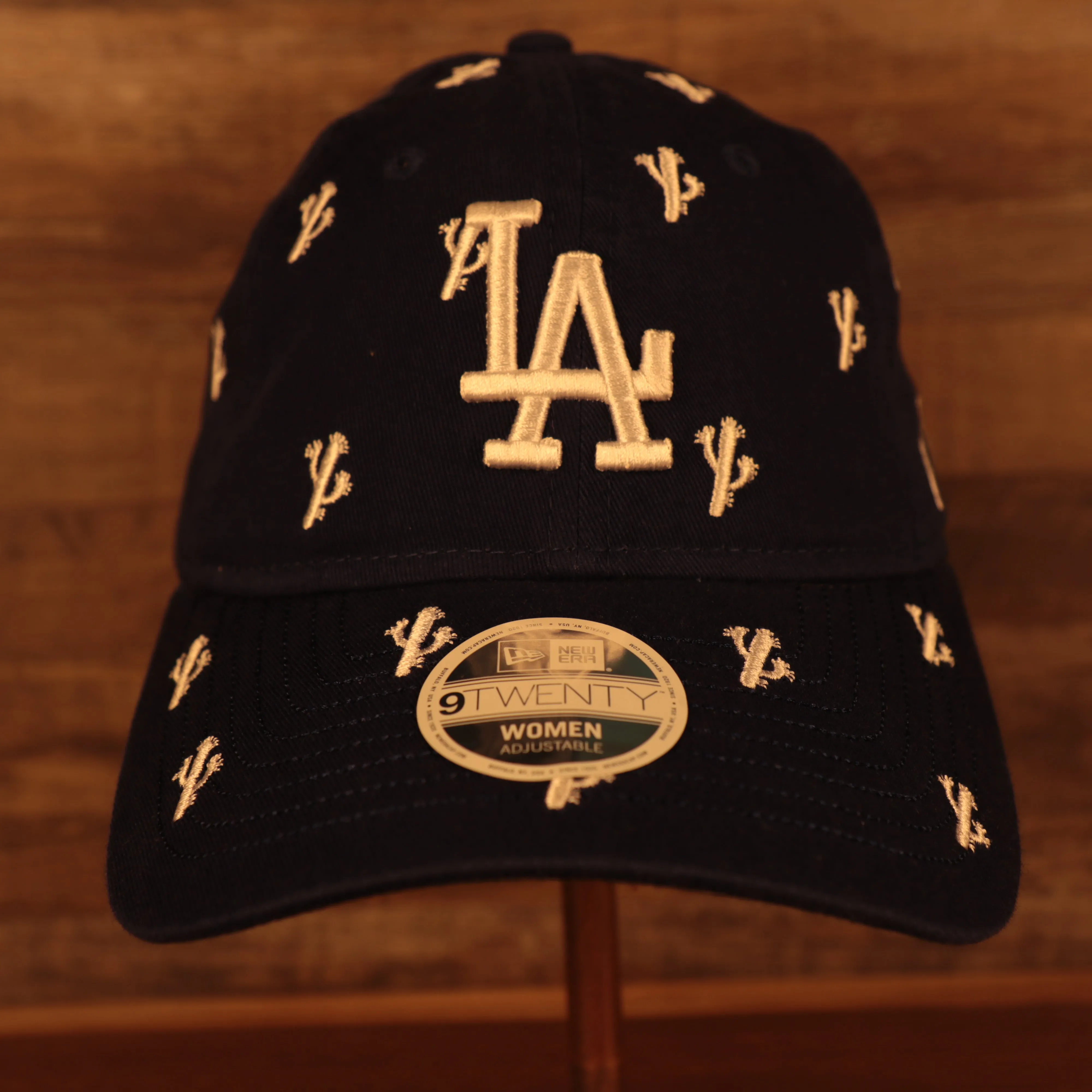 Los Angeles Dodgers Spring Training 2022 Women's All Over Cactus Black 9Twenty Dad Hat