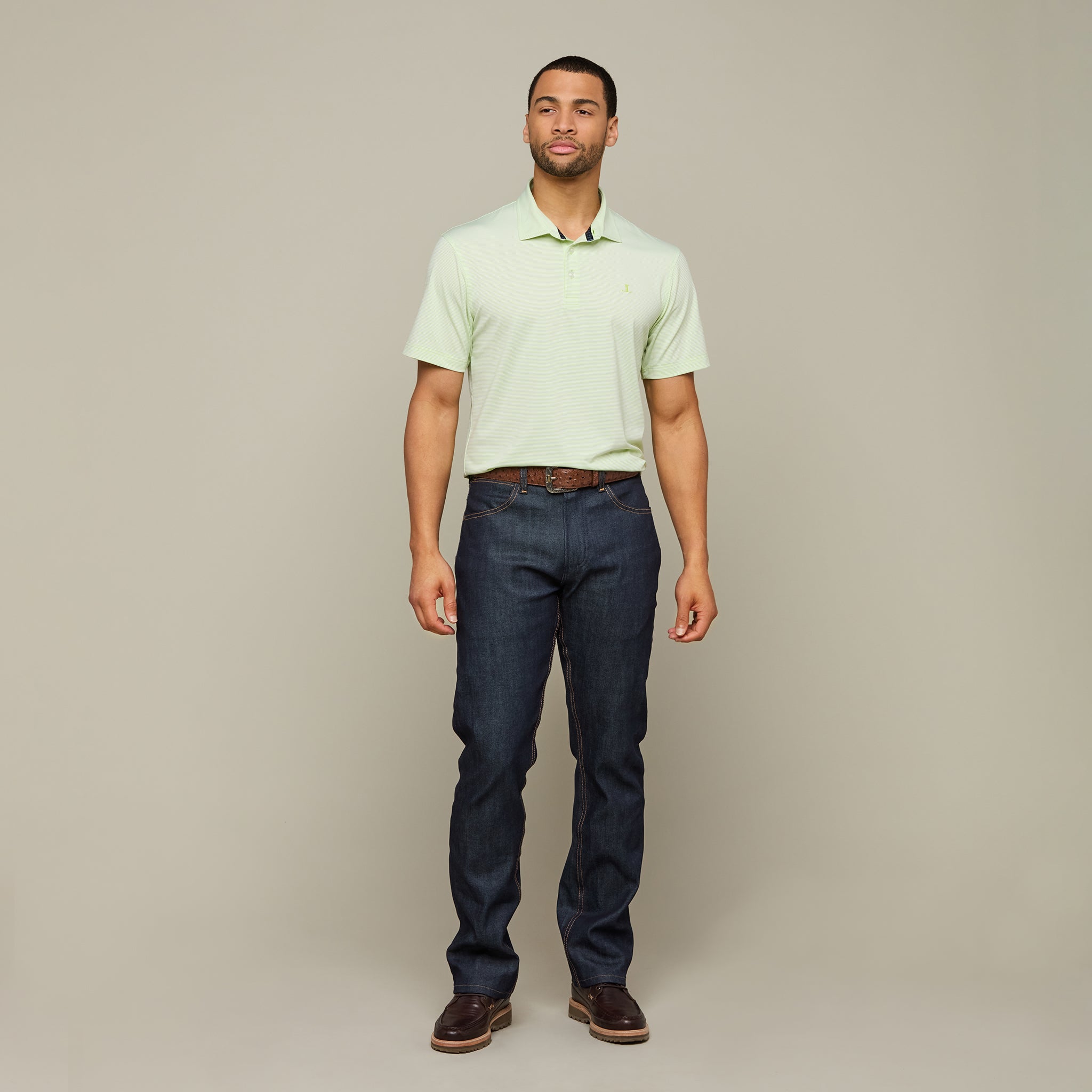 Lucchese Golf Polo :: Green