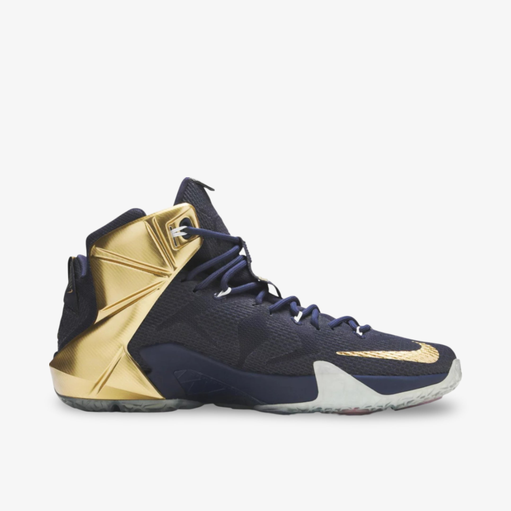 (Men's) Nike LeBron 12 PE Sample 'Akron' (2014) HO14-MNBSKT-774-520358