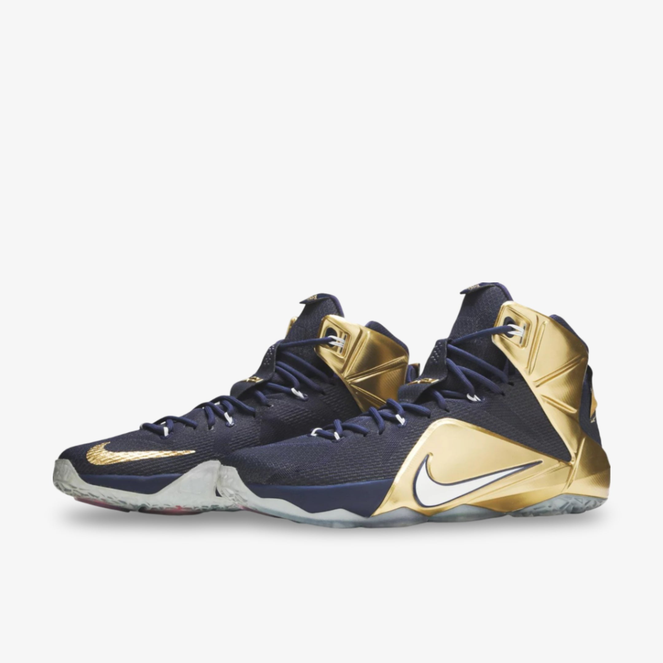 (Men's) Nike LeBron 12 PE Sample 'Akron' (2014) HO14-MNBSKT-774-520358