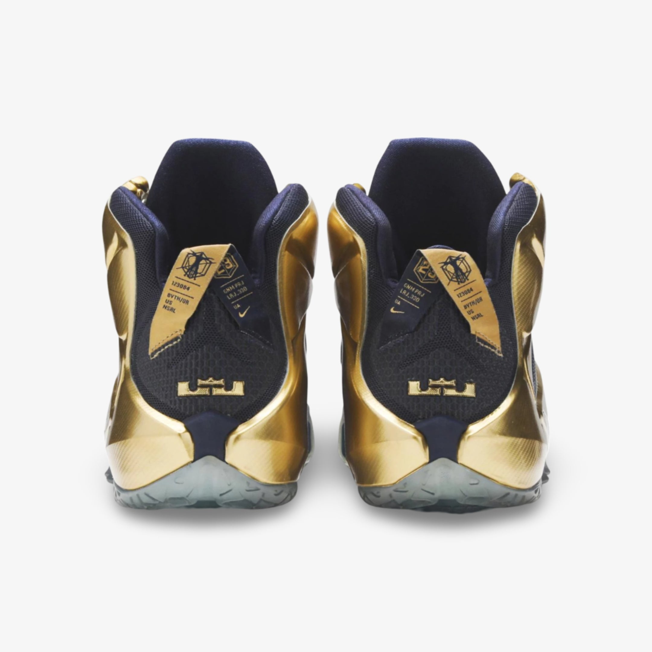 (Men's) Nike LeBron 12 PE Sample 'Akron' (2014) HO14-MNBSKT-774-520358