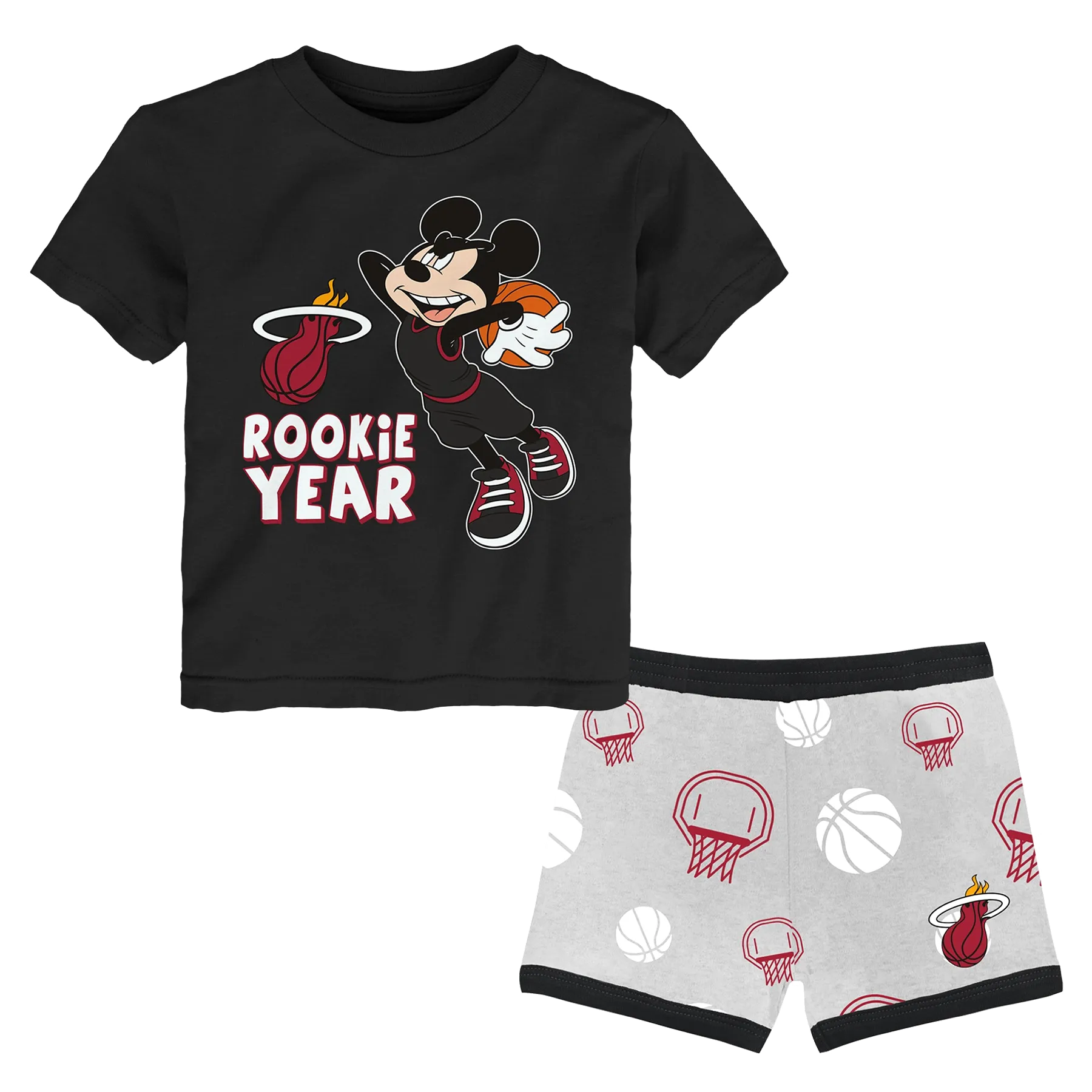 Miami HEAT Mickey Rookie Year Toddler Set