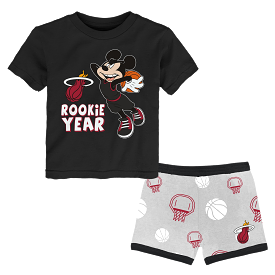 Miami HEAT Mickey Rookie Year Toddler Set