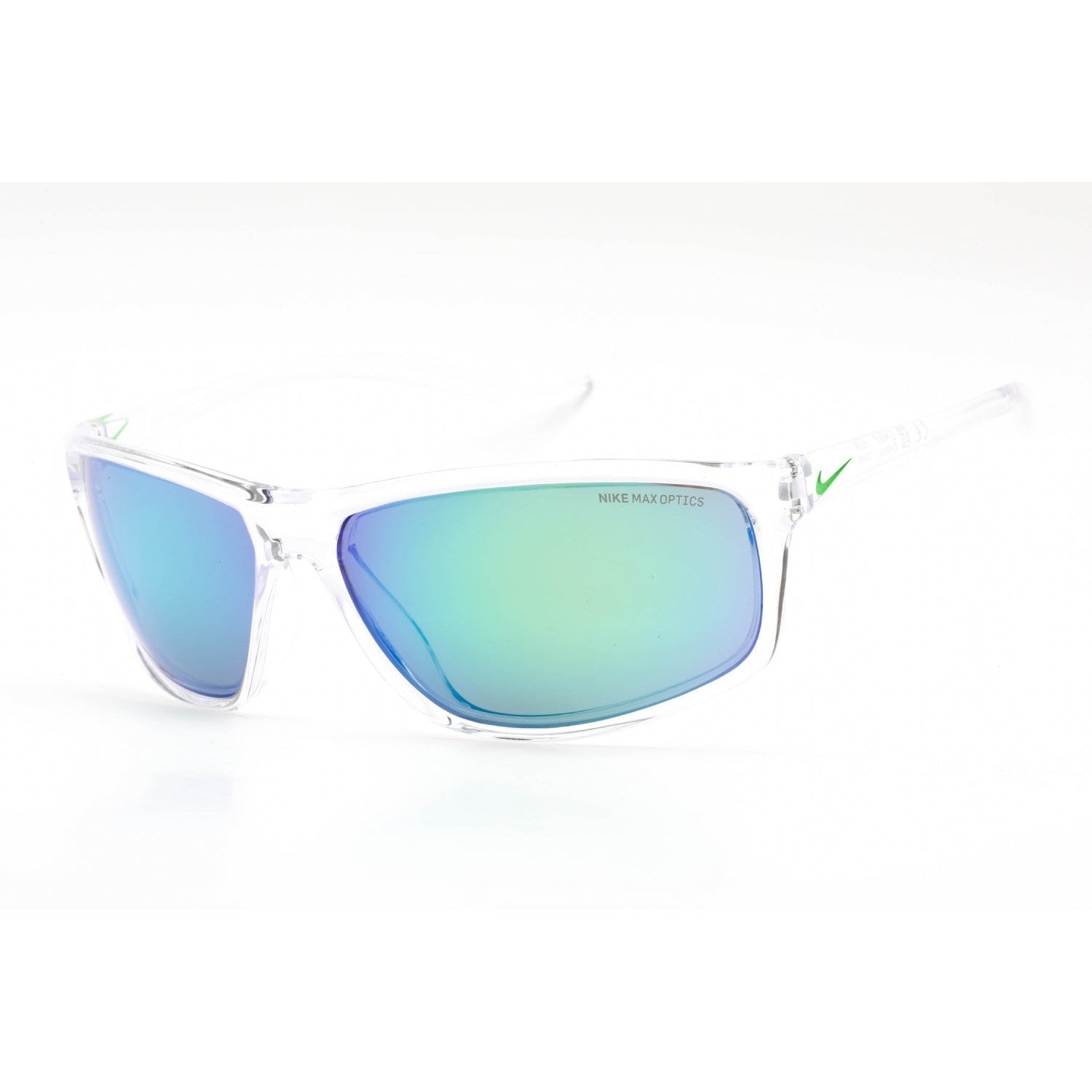 Nike ADRENALINE M EV1113 Sunglasses Clear/Grey / Green