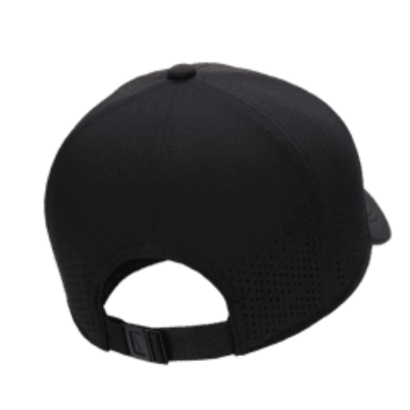 Nike Dri-FIT ADV Club Unstructured Swoosh Cap - Black/White