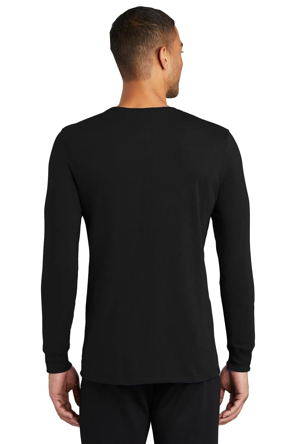 Nike Dri-FIT Long Sleeve Custom Tees, Black