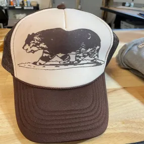 Nurelle Creations - California Grizzly Trucker Hat