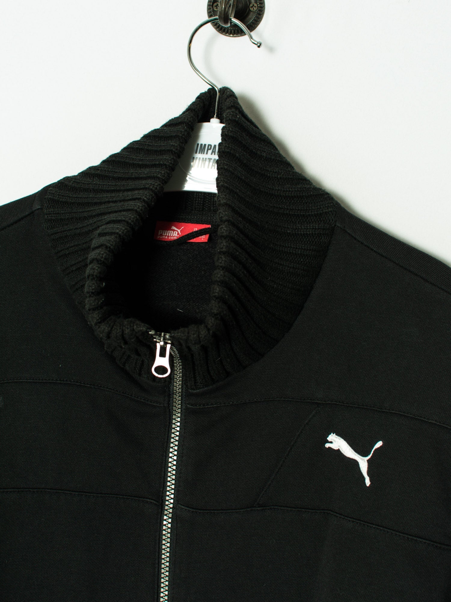 Puma Black II Zipper Sweatshirt