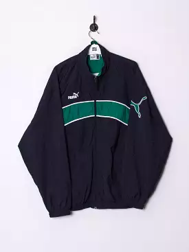 Puma Blue & Green Track Jacket