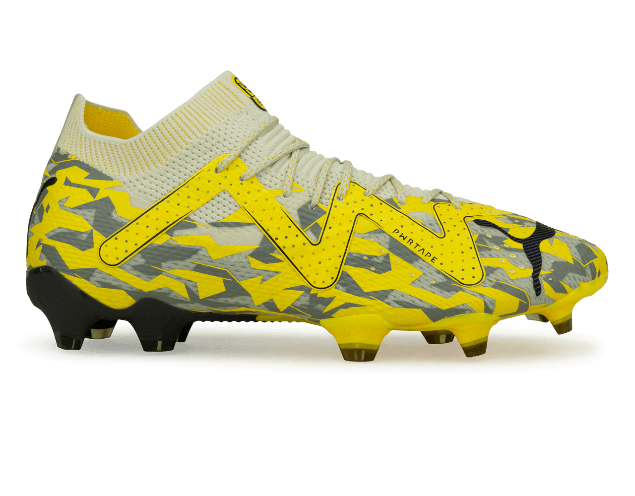 PUMA Men's Future Ultimate FG/AG Gray/Yellow