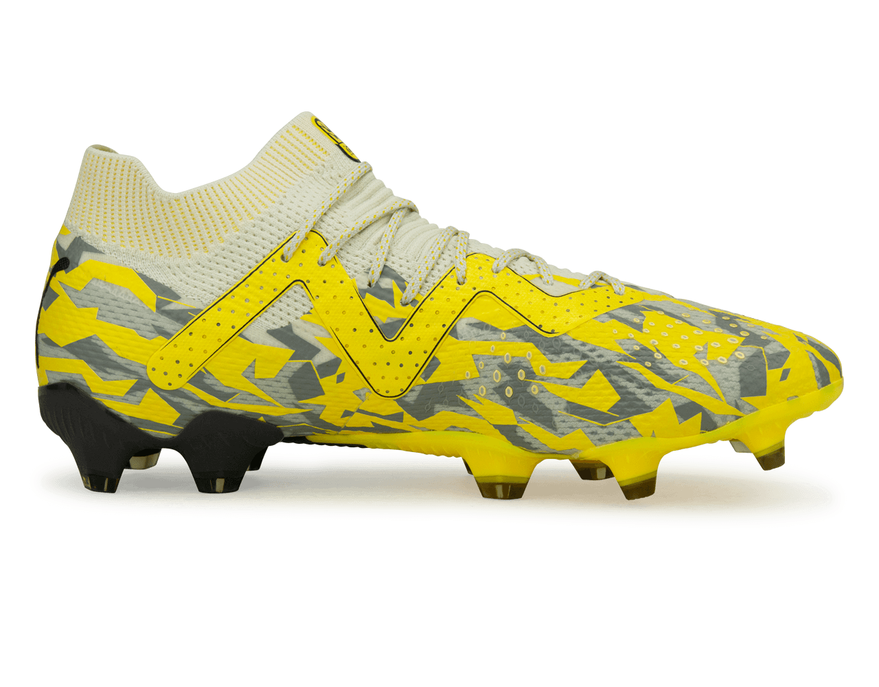 PUMA Men's Future Ultimate FG/AG Gray/Yellow