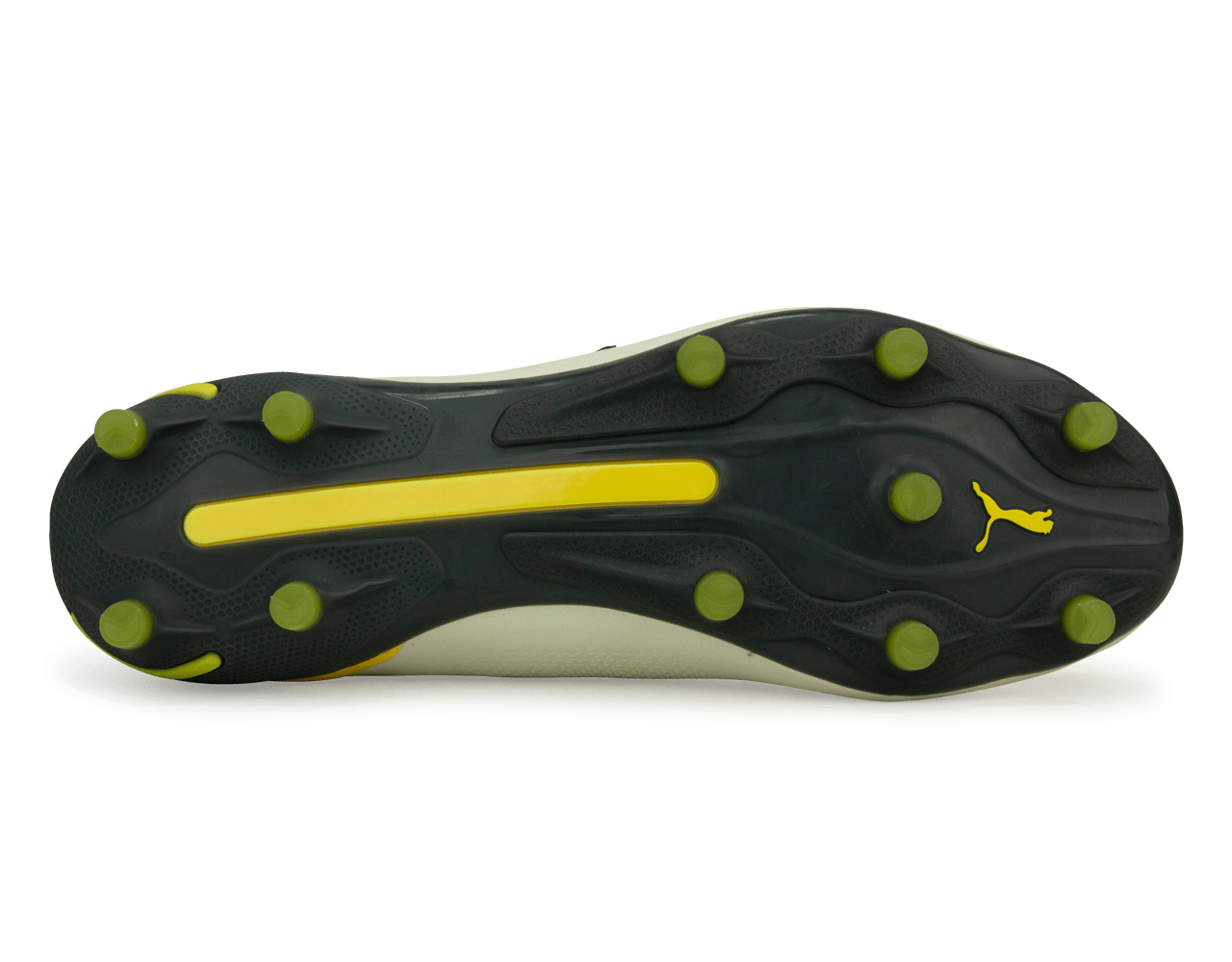 PUMA Men's King Ultimate FG/AG Alpine Snow/Asphalt Yellow