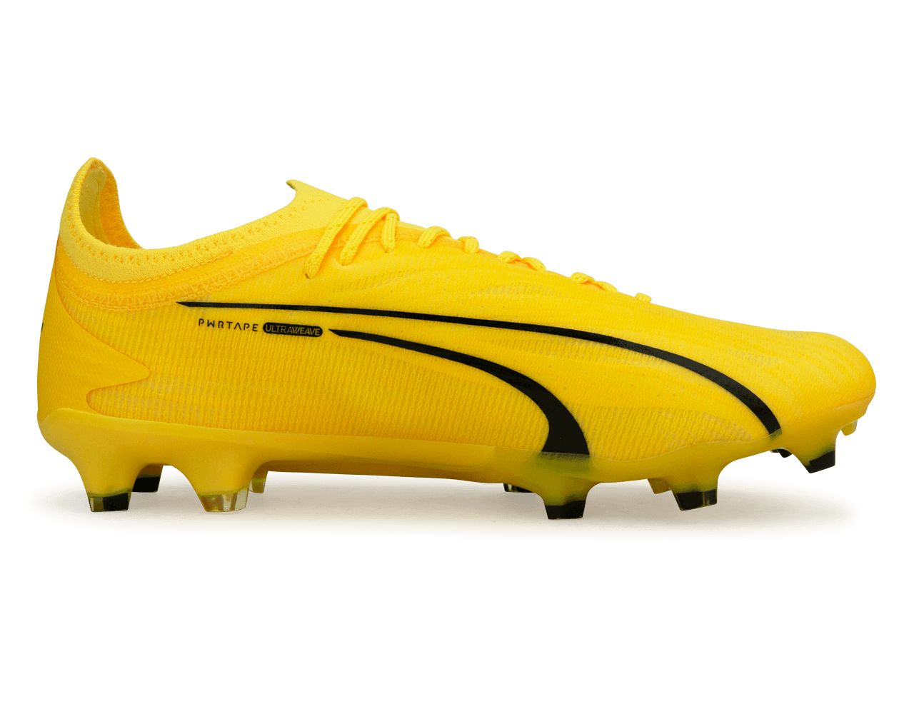 PUMA Men's Ultra Ultimate FG/AG Yellow Blaze/Black