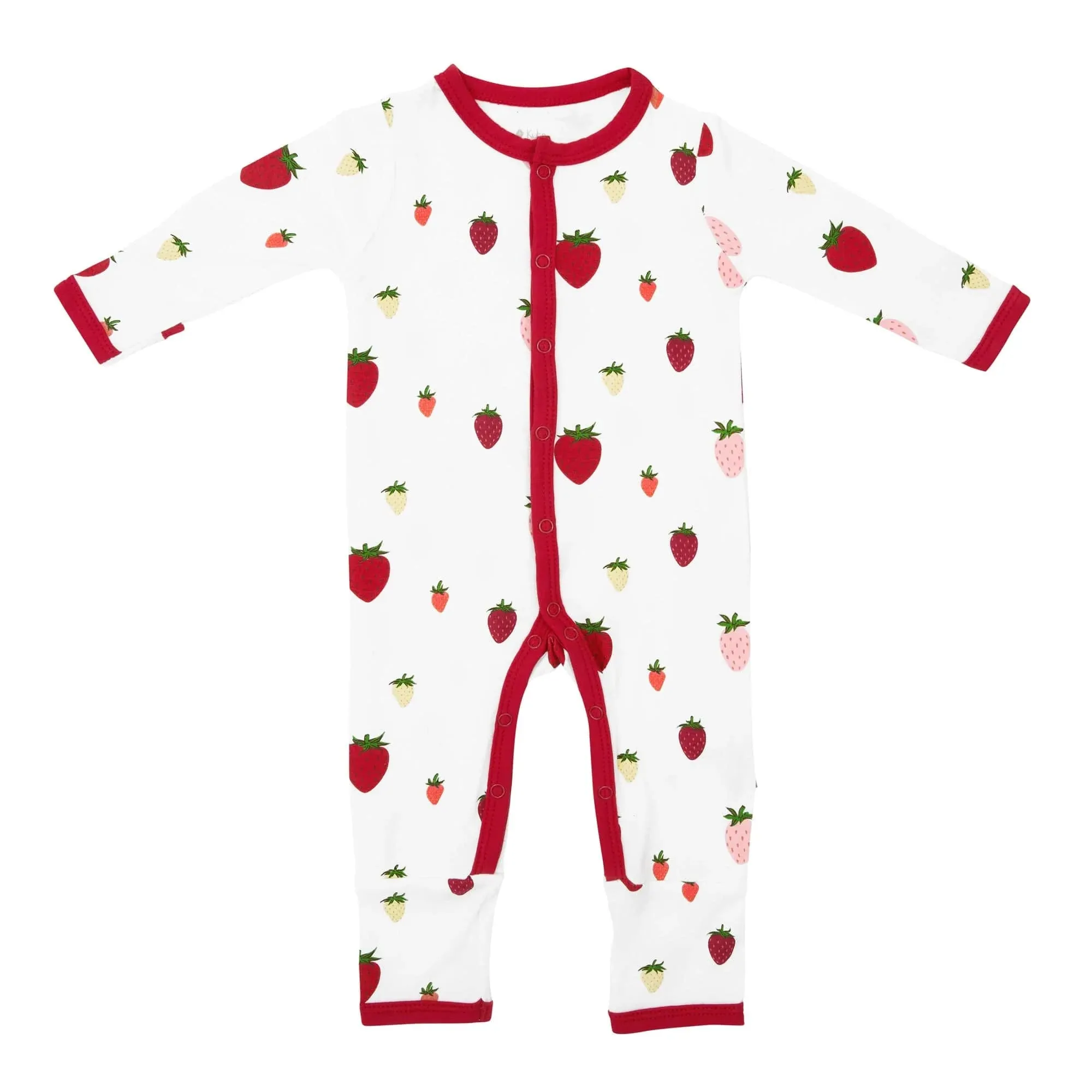 Romper in Strawberry