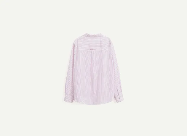 RONRON  |Plain Cotton Shirts & Blouses