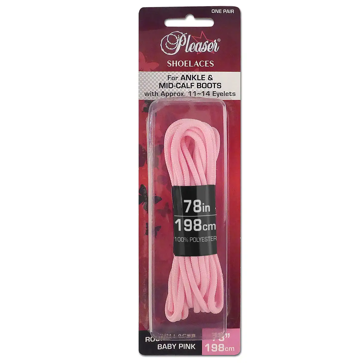 Round Shoe Laces for Pleaser Ankle Boots