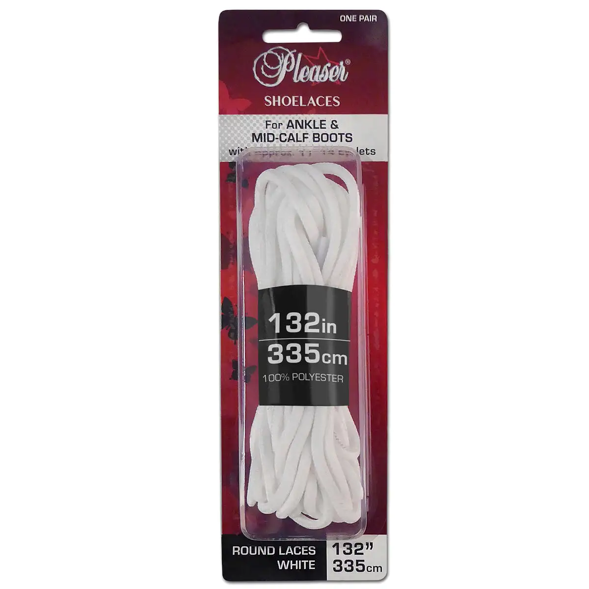 Round Shoe Laces for Pleaser Mid-Calf, Knee and Over-the Knee Boots