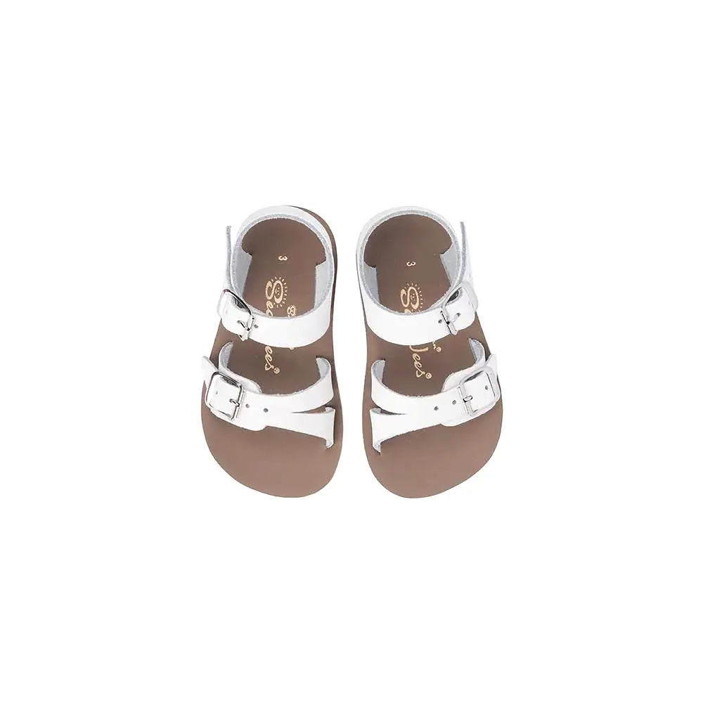 Salt Water Sandals White Sea Wee Baby Sandals