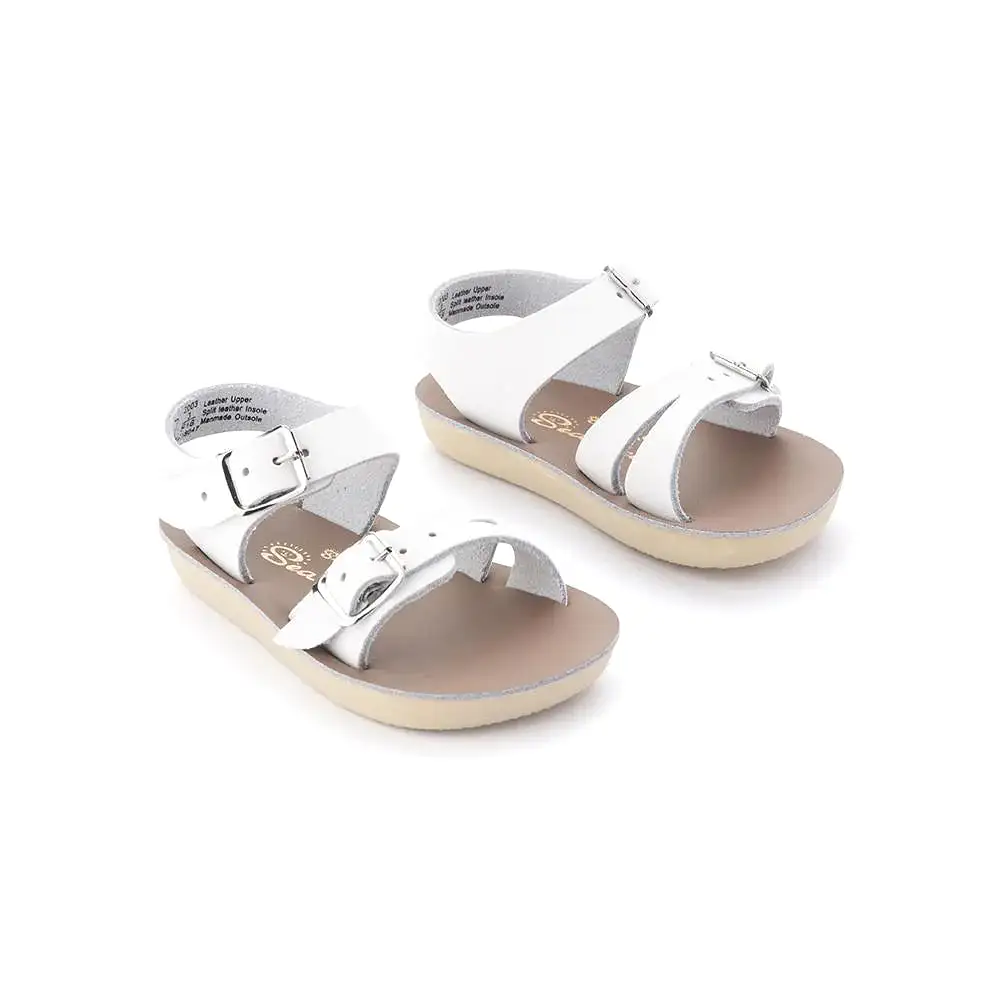 Salt Water Sandals White Sea Wee Baby Sandals