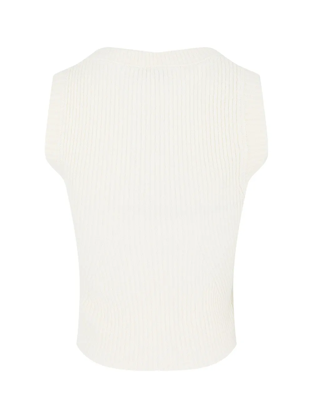 Simkhai Sibyl Sleeveless Tank in Ivory