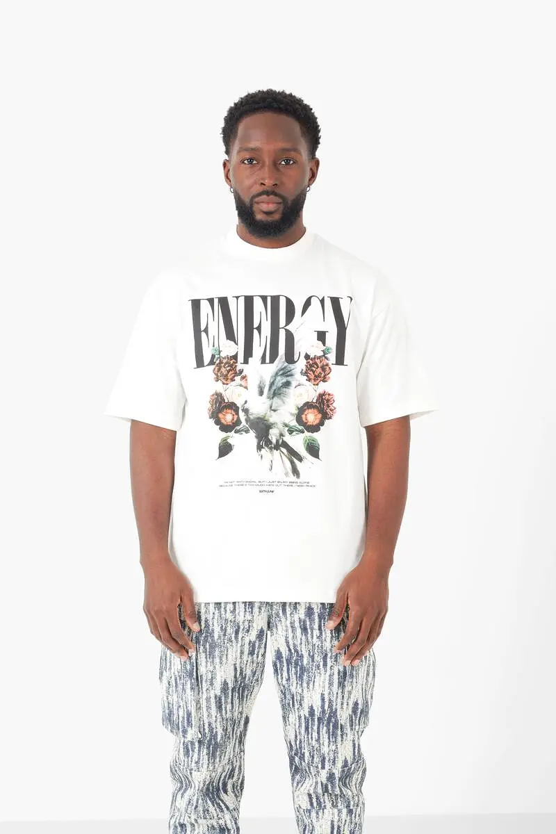 SIXTH JUNE PARIS ENERGY FLOWERS SS TSHIRT (OFFW)