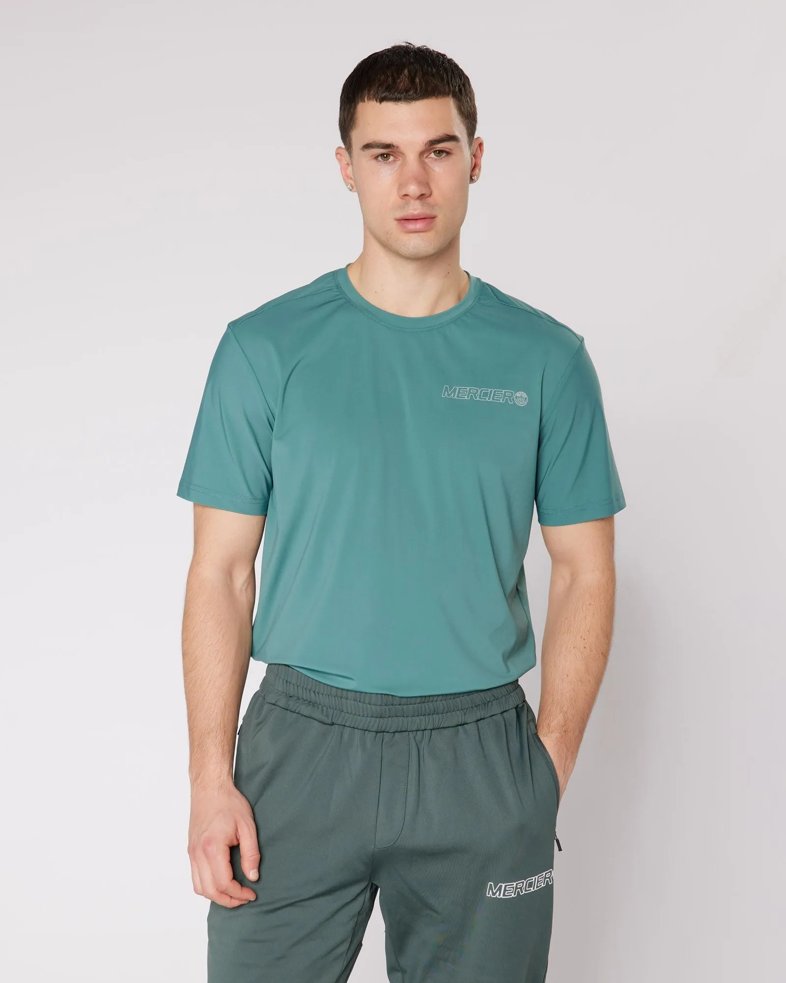 Teal Dynamic Reflective Tshirt