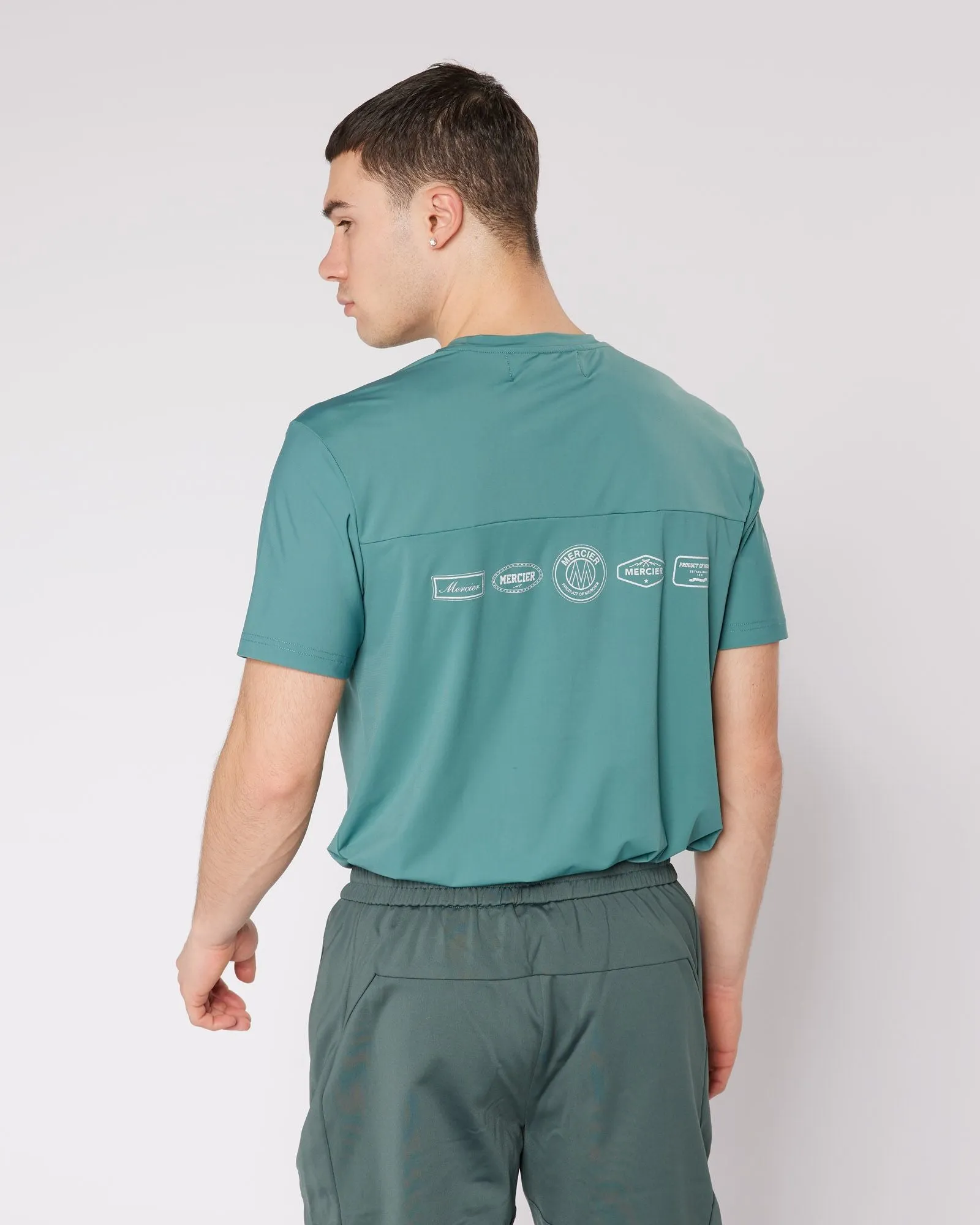 Teal Dynamic Reflective Tshirt