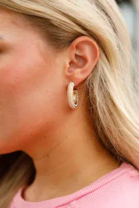 The Sweet Escape Earrings, Gold