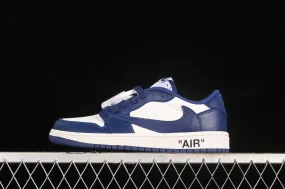 Travis Scott x Air Jordan 1 Low OG White Blue DM7890-101