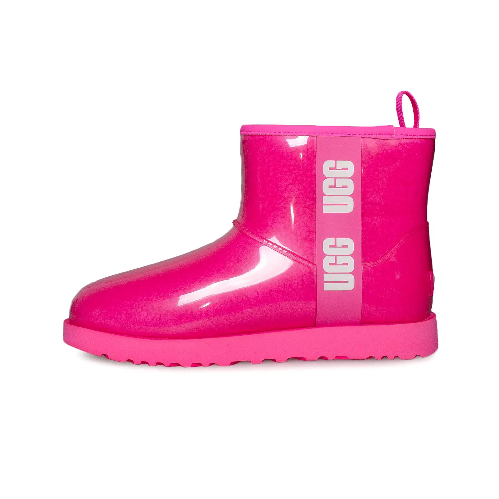 UGG Classic Clear Mini Taffy Pink Boots - Women's