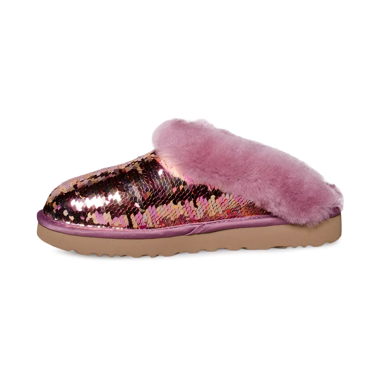 UGG Cluggette Sequin Pink Slippers - Women'