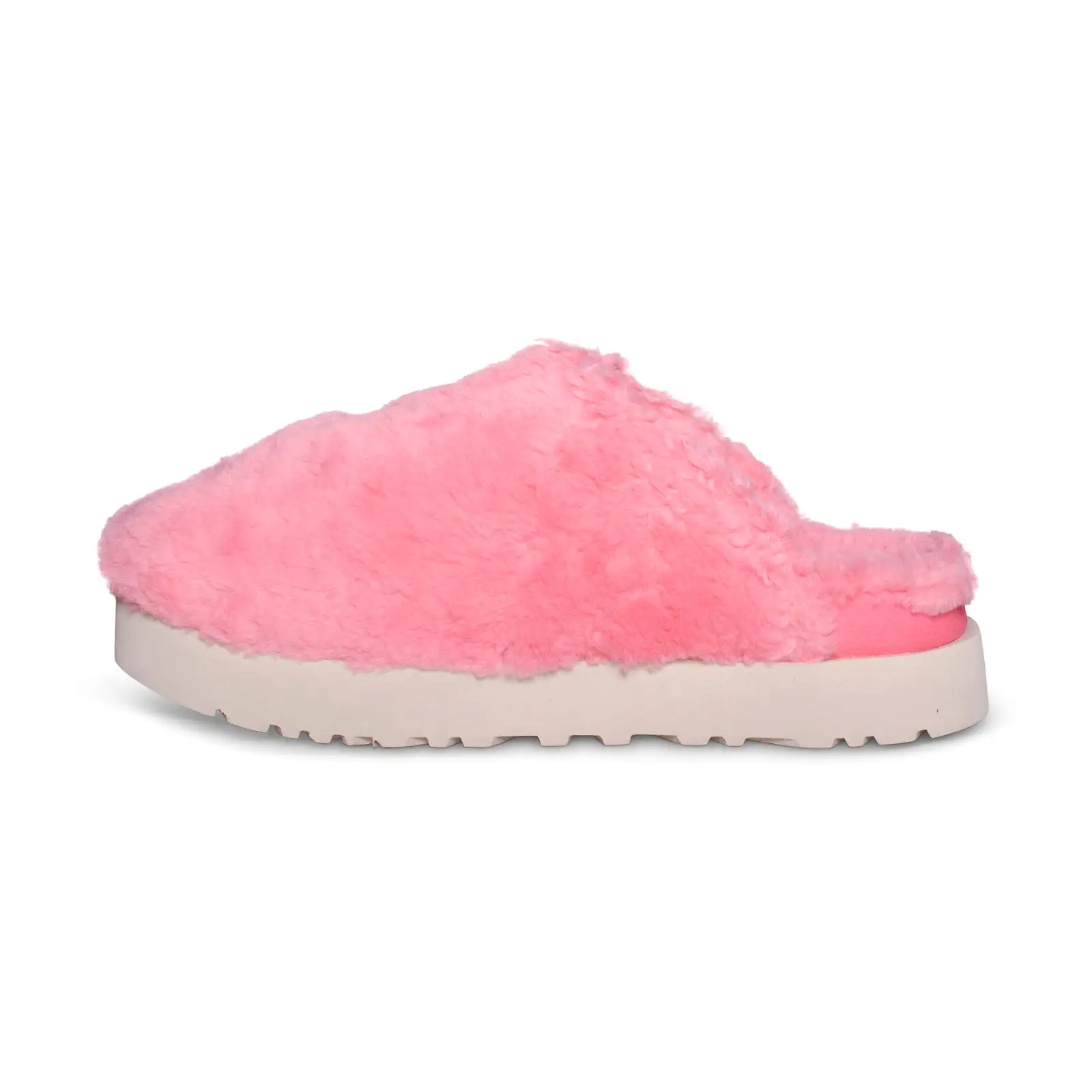 UGG Fuzz Sugar Slide Pink Jasmine Slippers - Women's