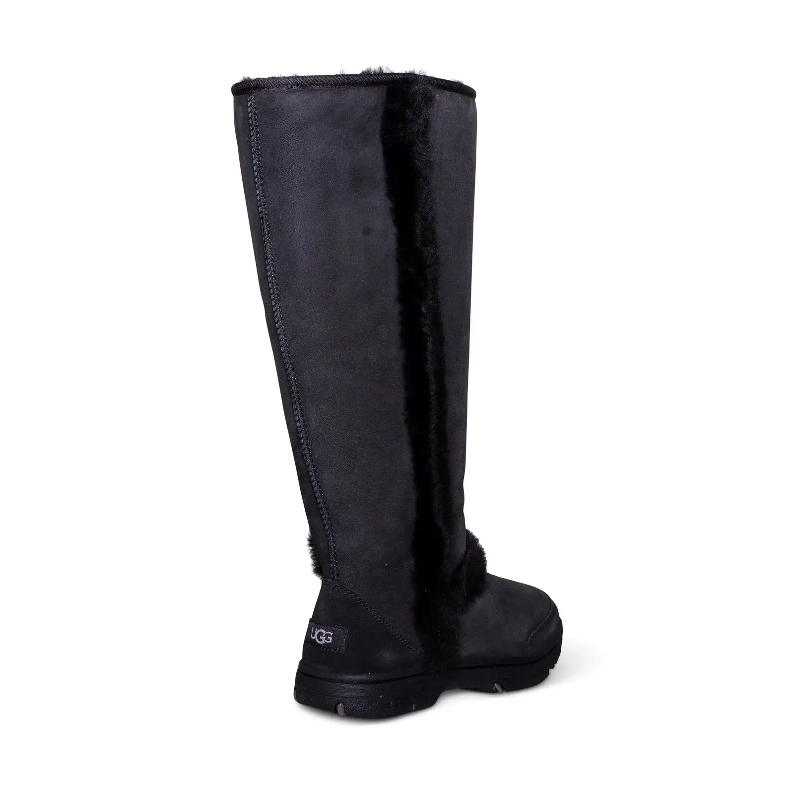 UGG Sunburst Extra Tall Black Boots - Women's