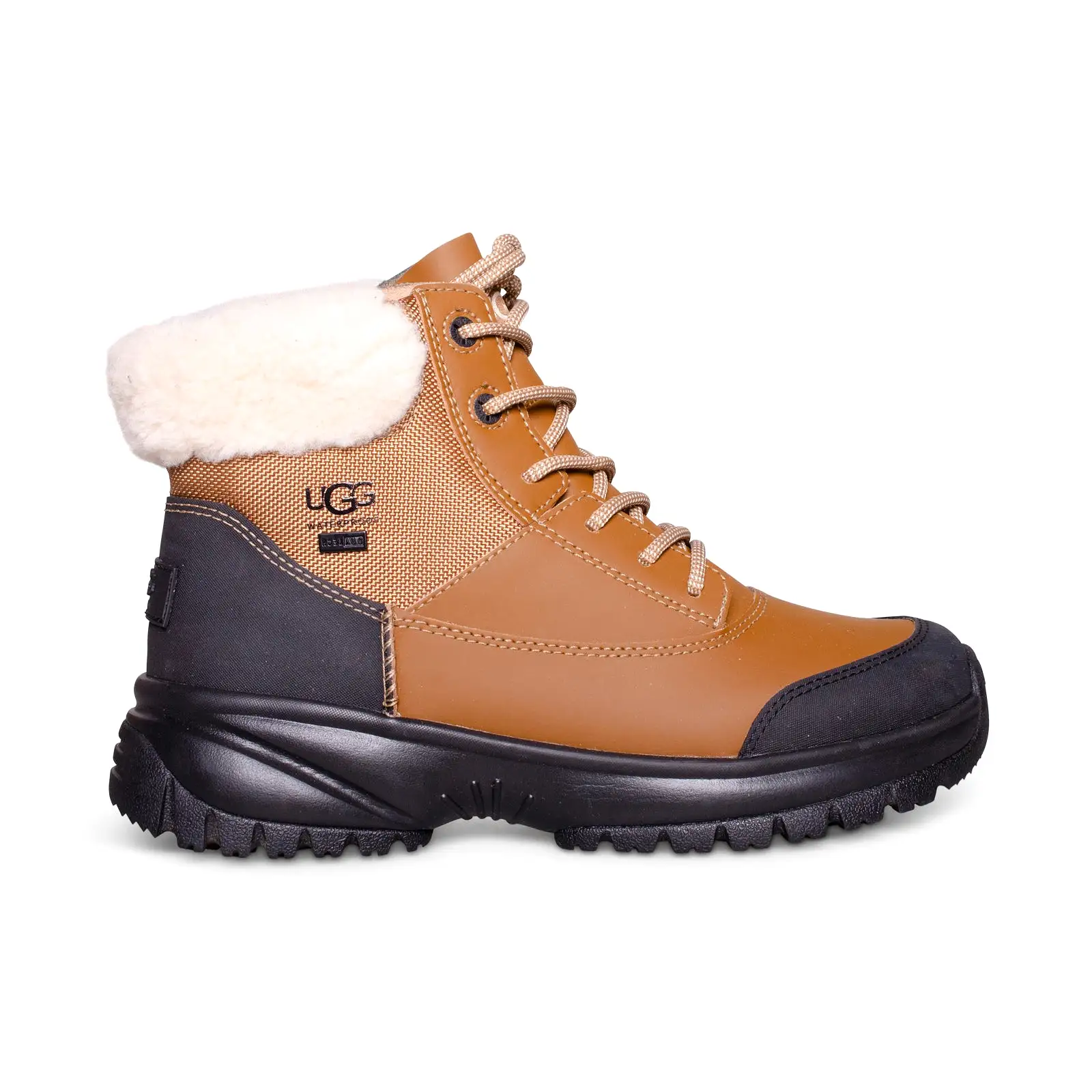 UGG Yose Fluff V2 Chestnut Boots - Women's