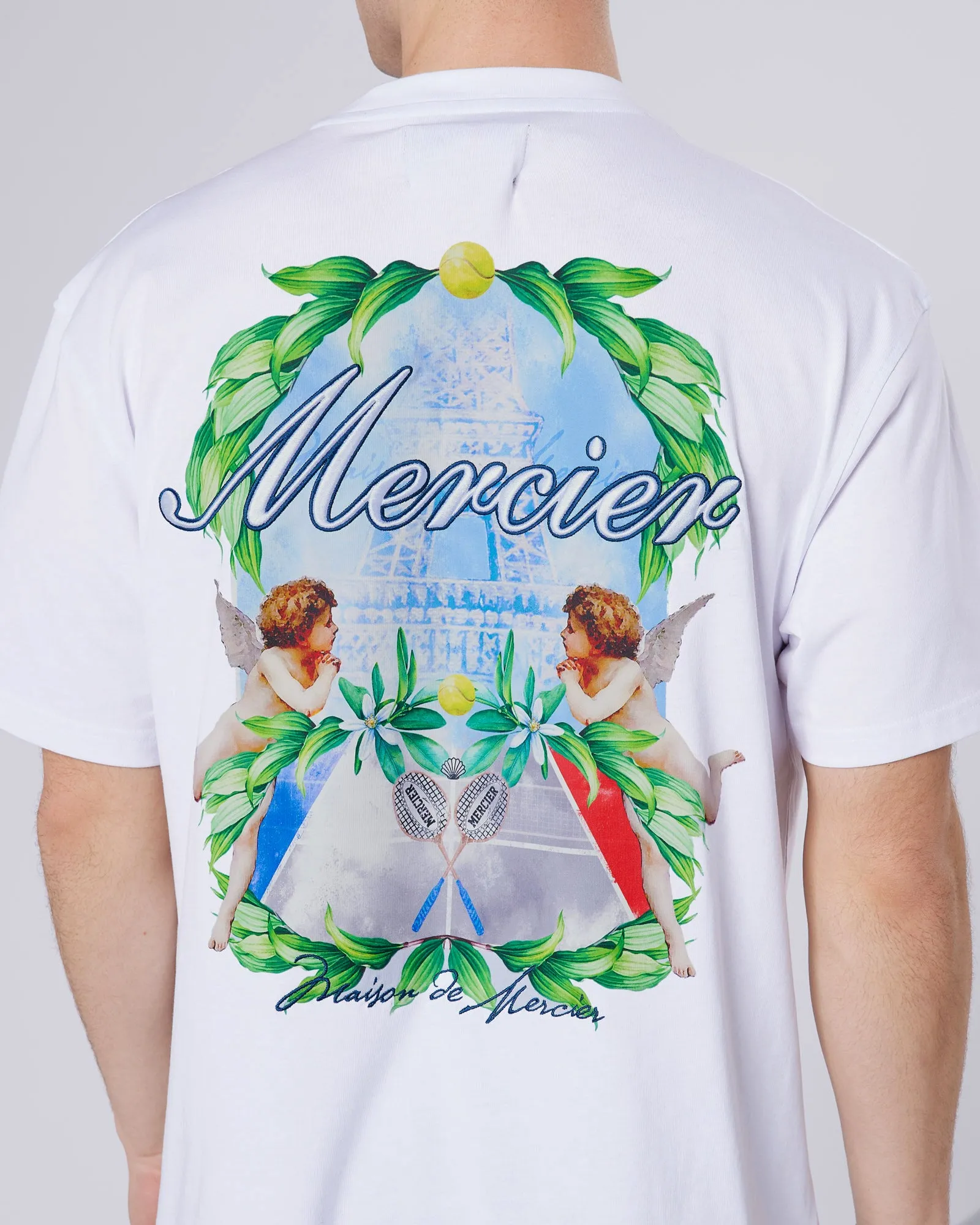 White Cherub Serve Tshirt