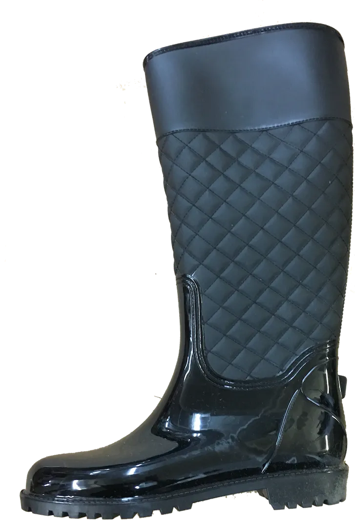 Women's Bolaro by Summer Rio Shiver Rain boot - Black 9M