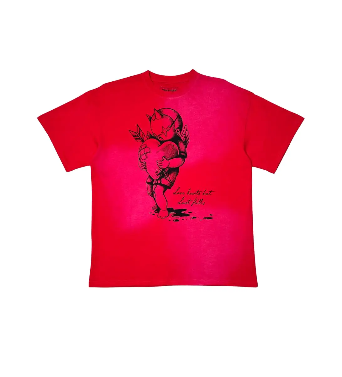 Wrathboy LOVE HURTS TEE (RED)