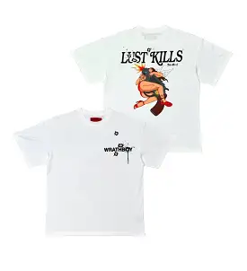 Wrathboy LUST GUN TEE (OFF WHITE)